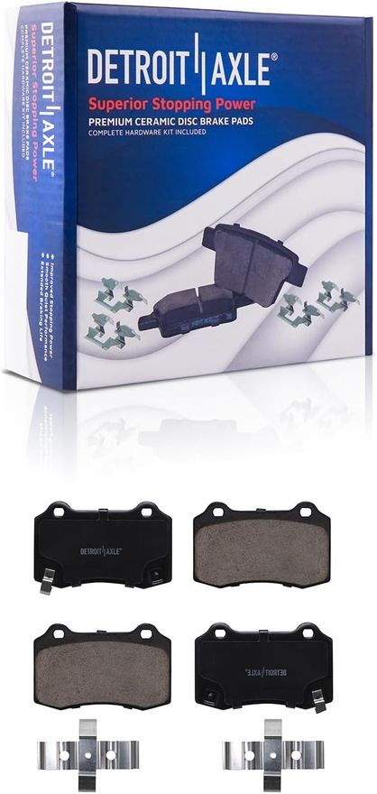 Rear Ceramic Brake Pad - P-1053 x2