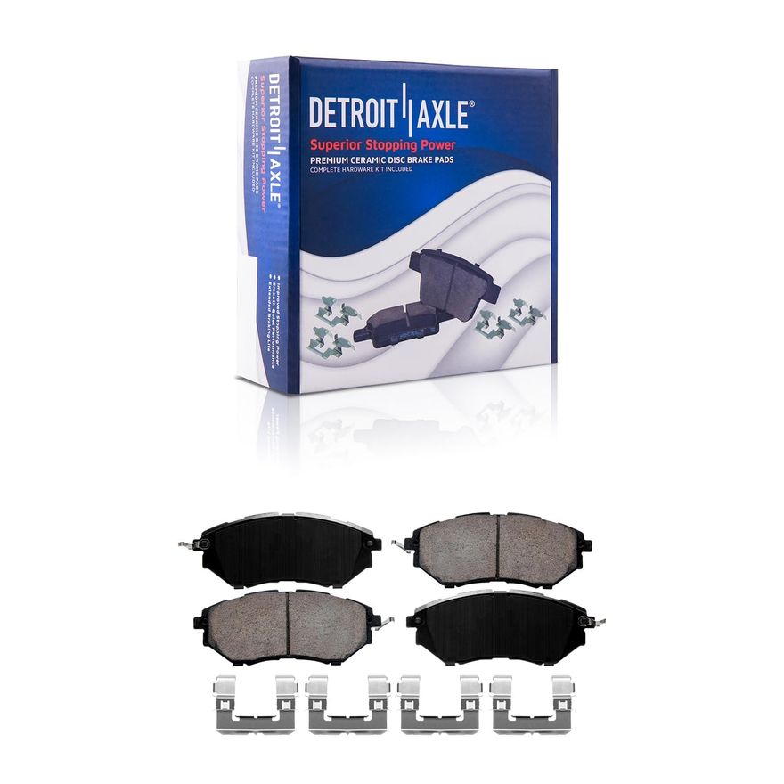 Front Ceramic Brake Pad - P-1078 x2