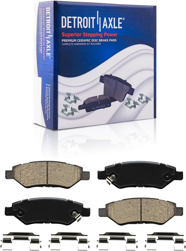 Rear Ceramic Brake Pad - P-1337 x2