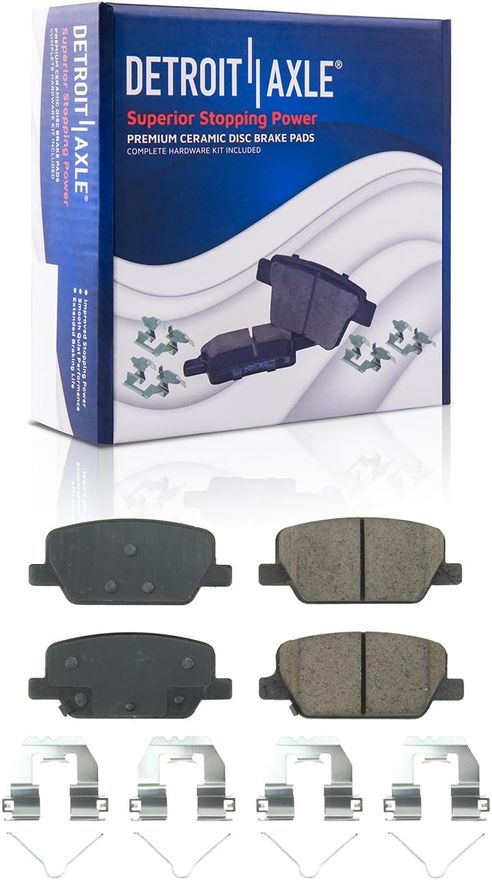 Rear Ceramic Brake Pad - P-2199 x2