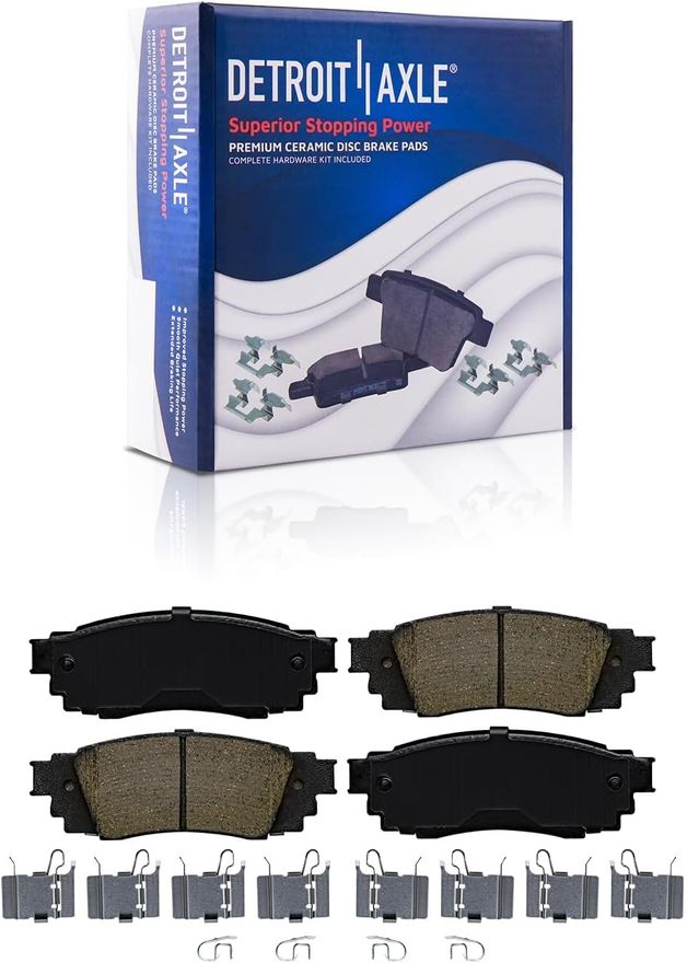 Rear Ceramic Brake Pad - P-1879 x2