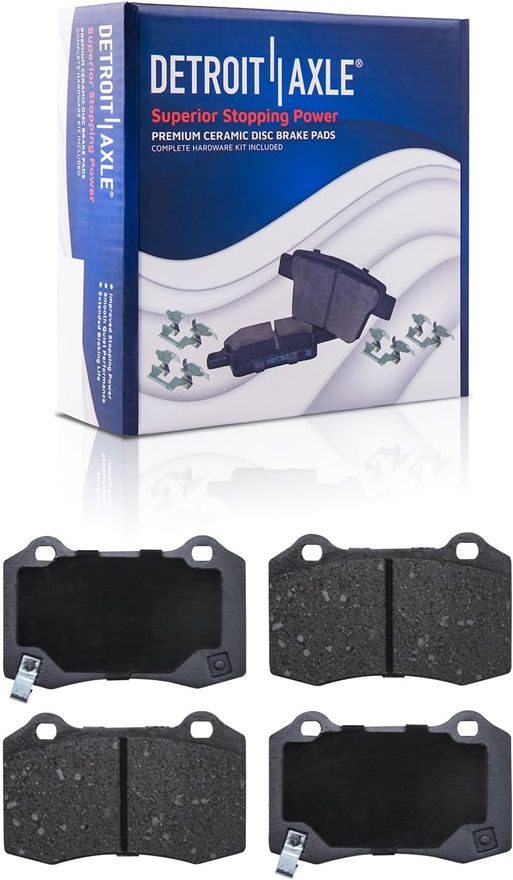 Rear Ceramic Brake Pad - P-1428 x2