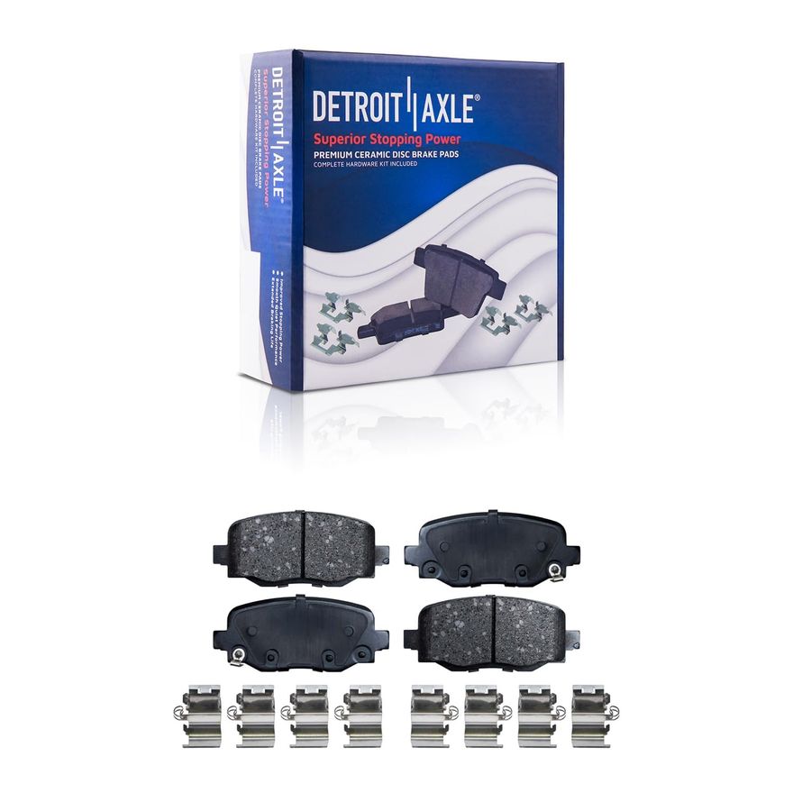 Rear Ceramic Brake Pad - P-1734 x2