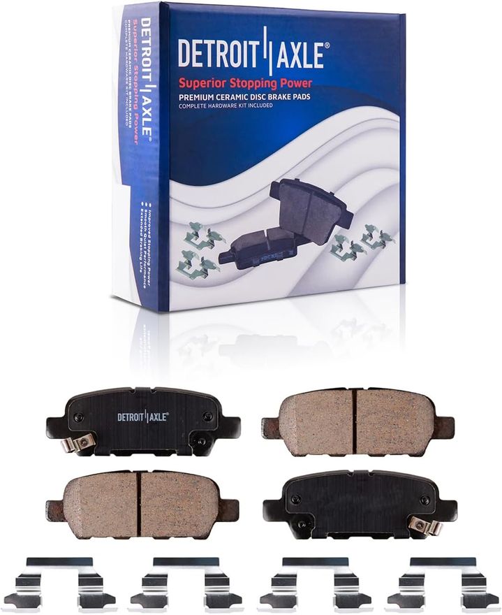 Rear Ceramic Brake Pad - P-1415 x2