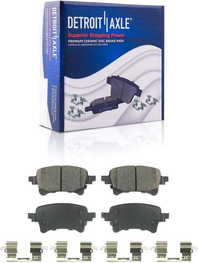 Rear Ceramic Brake Pad - P-2233 x2