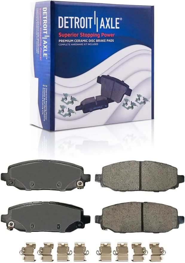 Rear Ceramic Brake Pad - P-2186 x2