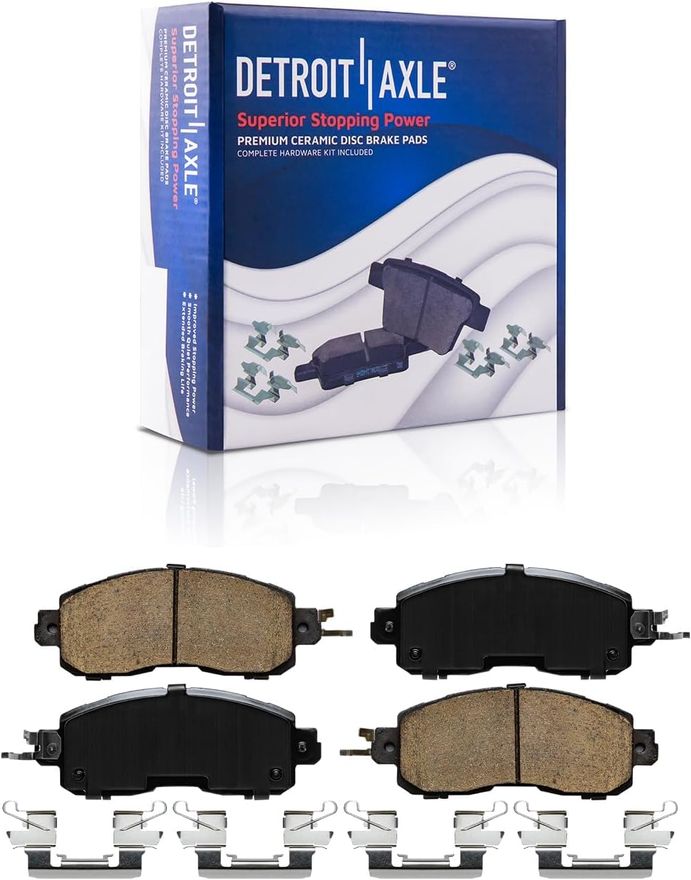 Front Ceramic Brake Pad - P-1650 x2