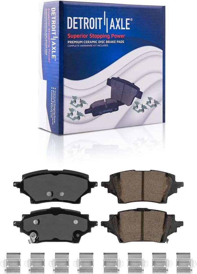 Rear Ceramic Brake Pad - P-2202 x2