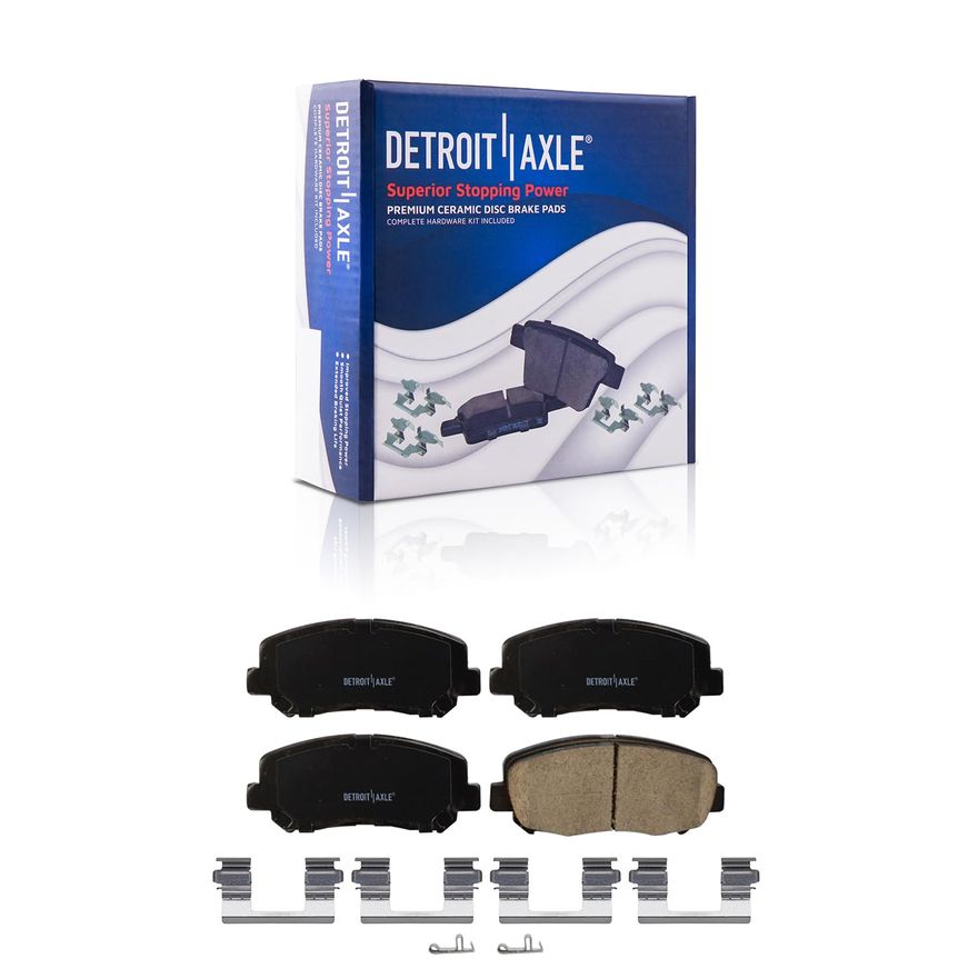Front Ceramic Brake Pad - P-1640A x2