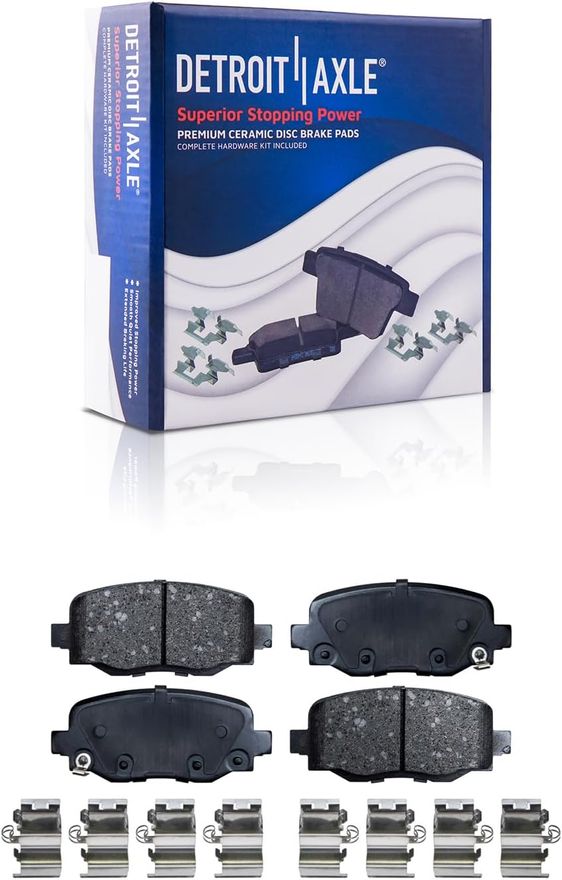 Rear Ceramic Brake Pad - P-1734 x2