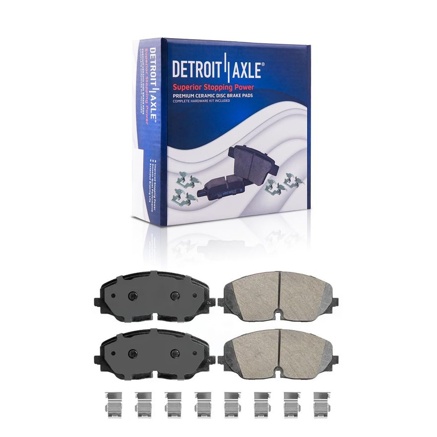 Front Ceramic Brake Pad - P-2074 x2