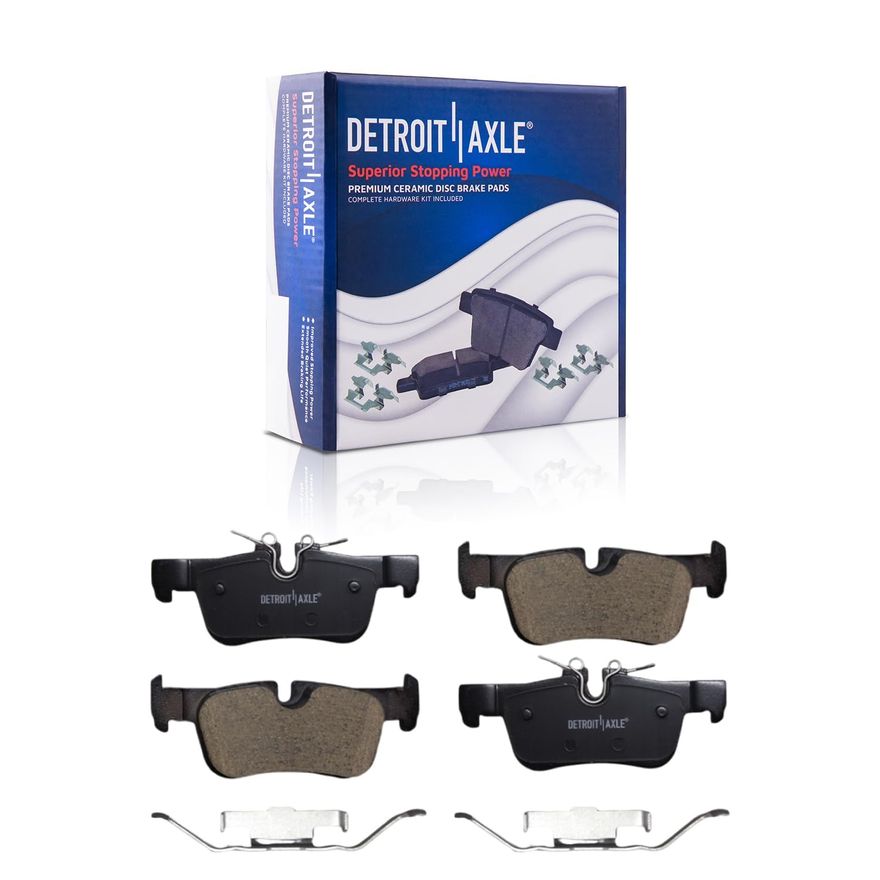 Rear Ceramic Brake Pad - P-1762 x2