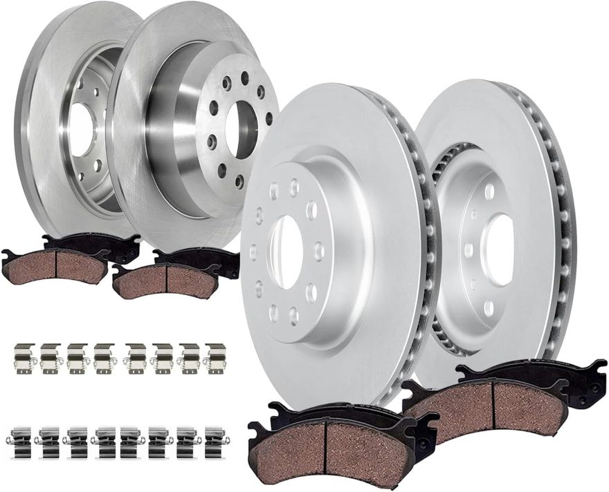 Main Image - Front Rear Rotors Brake Pads