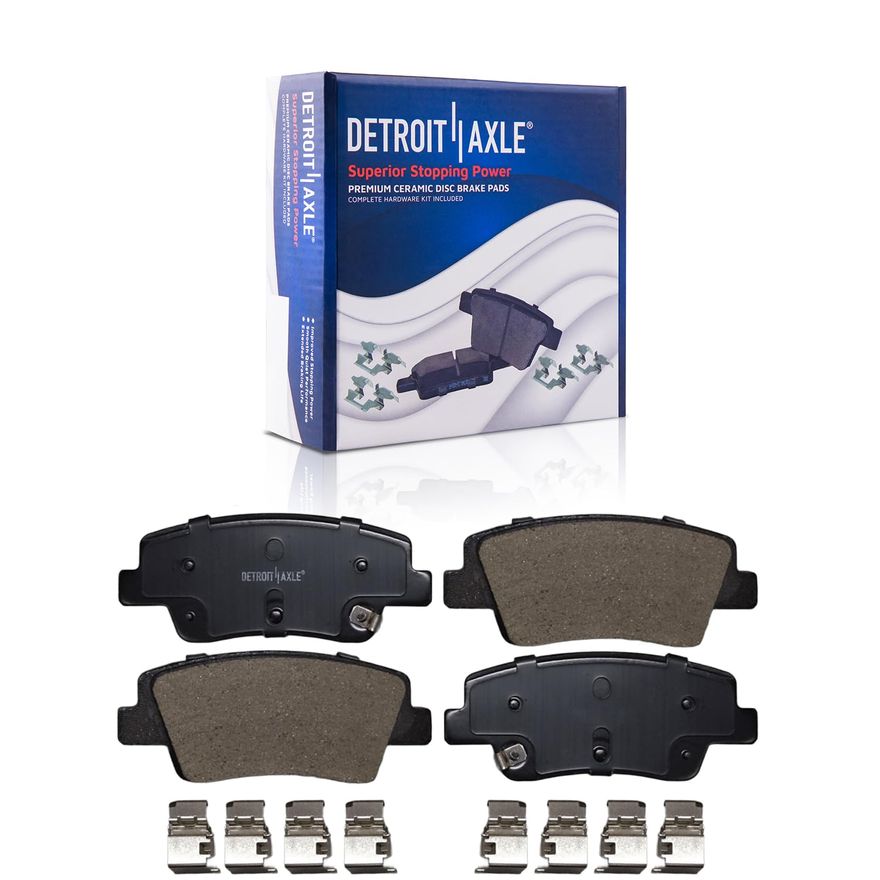 Rear Ceramic Brake Pad - P-2394 x2