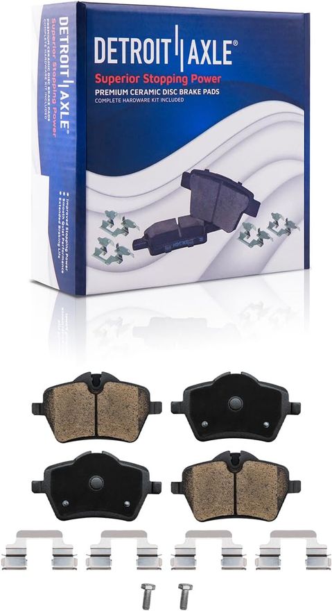 Front Ceramic Brake Pad - P-1204 x2