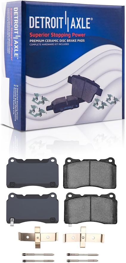 Front Ceramic Brake Pad - P-1743 x2