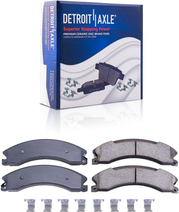 Rear Ceramic Brake Pad - P-1565R x2