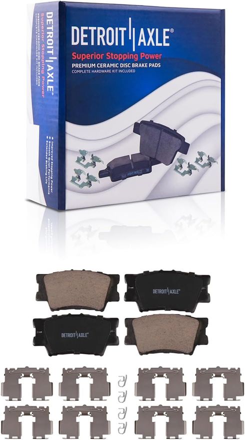 Rear Ceramic Brake Pad - P-1212 x2