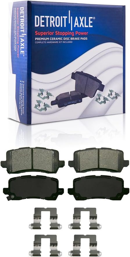 Rear Ceramic Brake Pad - P-1954 x2