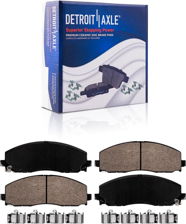 Front Ceramic Brake Pad - P-1589 x2