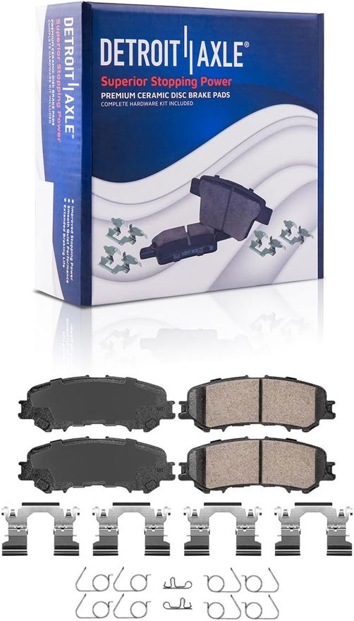 Rear Ceramic Brake Pad - P-2032 x2