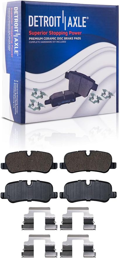 Rear Ceramic Brake Pad - P-1099 x2