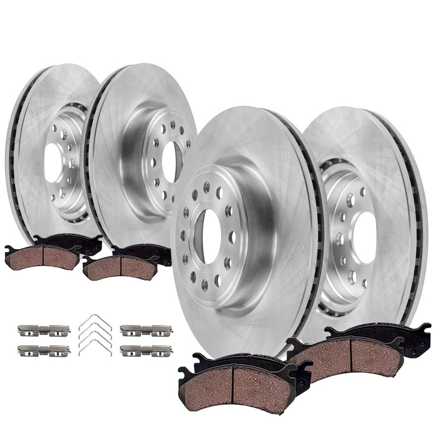 Main Image - Front Rear Rotors Brake Pads