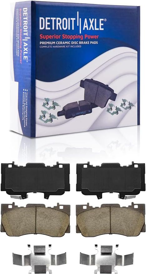 Front Ceramic Brake Pad - P-1784 x2