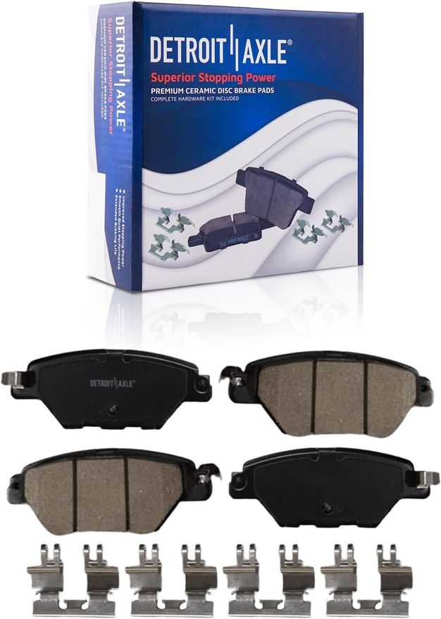 Rear Ceramic Brake Pad - P-1934 x2