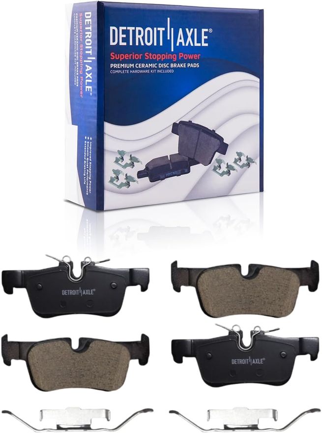 Rear Ceramic Brake Pad - P-1762 x2