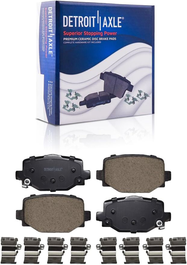 Rear Ceramic Brake Pad - P-2191 x2