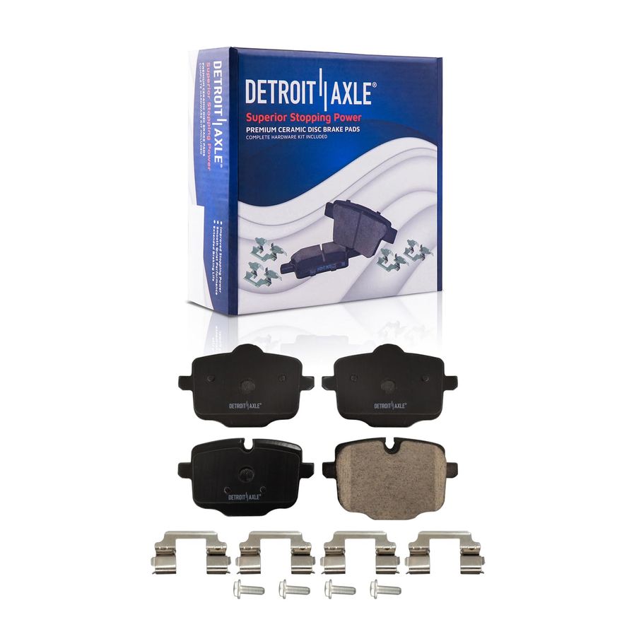 Rear Ceramic Brake Pad - P-1850 x2