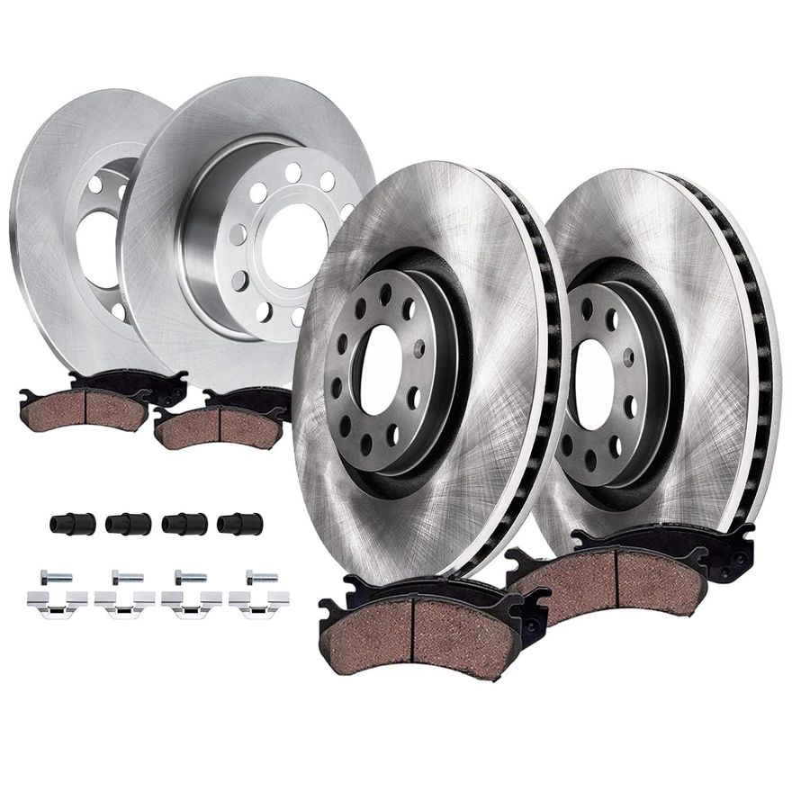 Main Image - Front Rear Rotors Brake Pads