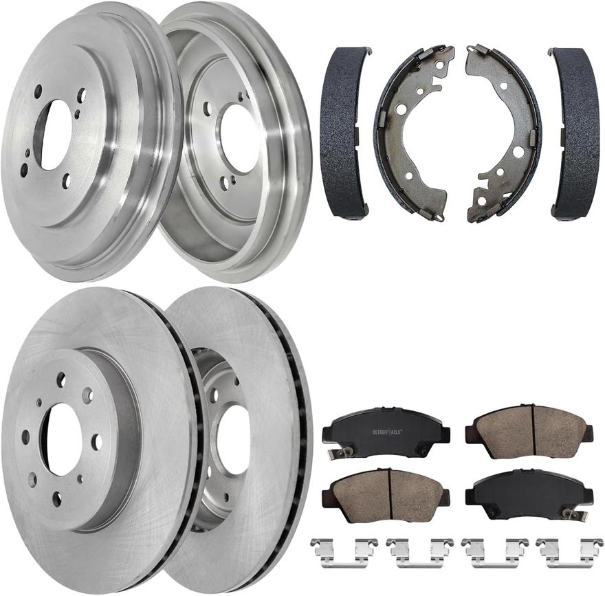 Main Image - Front Rotors Pads Rear Drums