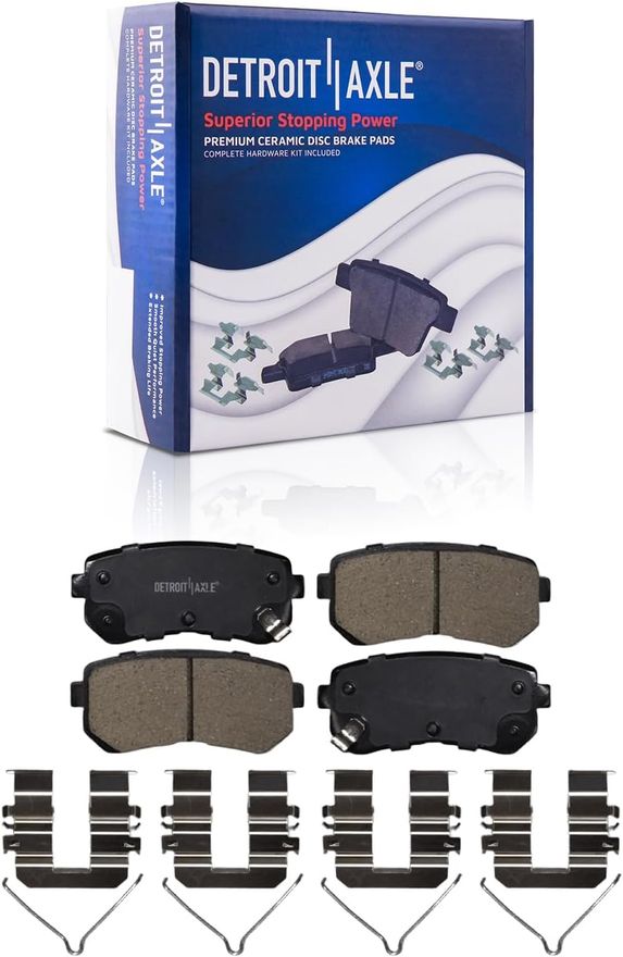 Rear Ceramic Brake Pad - P-2188 x2