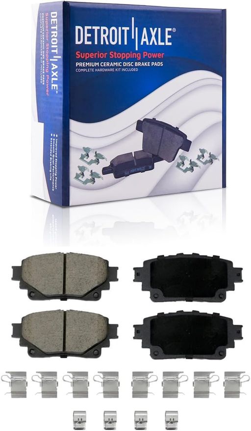 Rear Ceramic Brake Pad - P-2305 x2