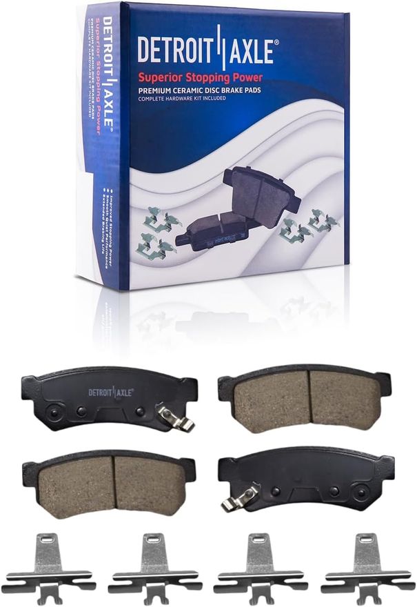 Rear Ceramic Brake Pad - P-1739 x2