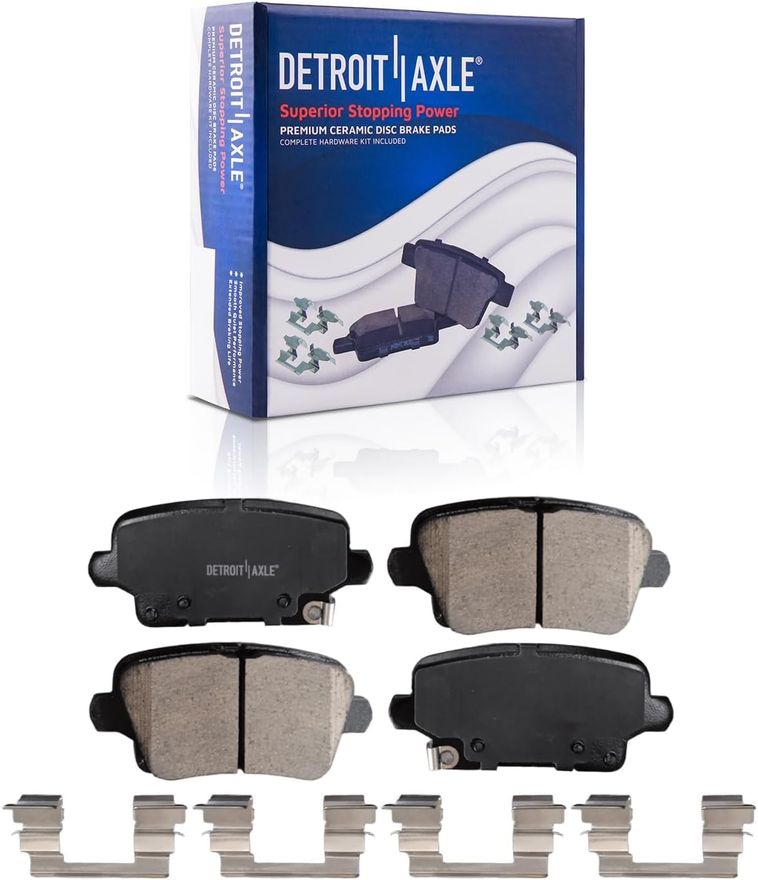 Rear Ceramic Brake Pad - P-2189 x2