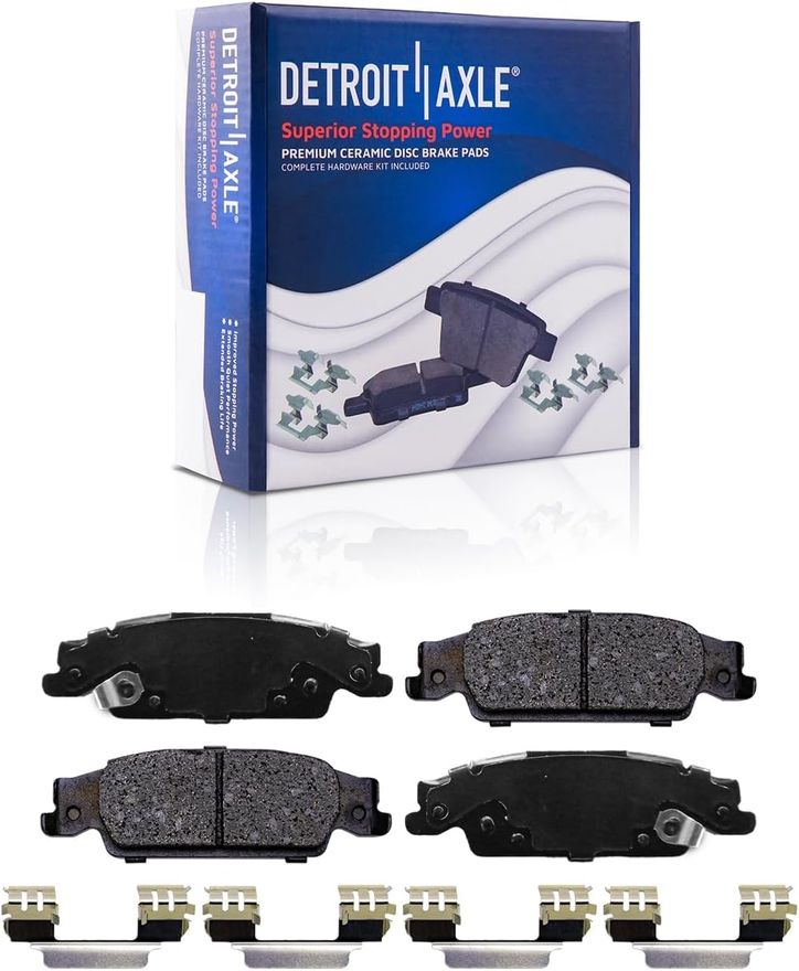 Rear Ceramic Brake Pad - P-922 x2