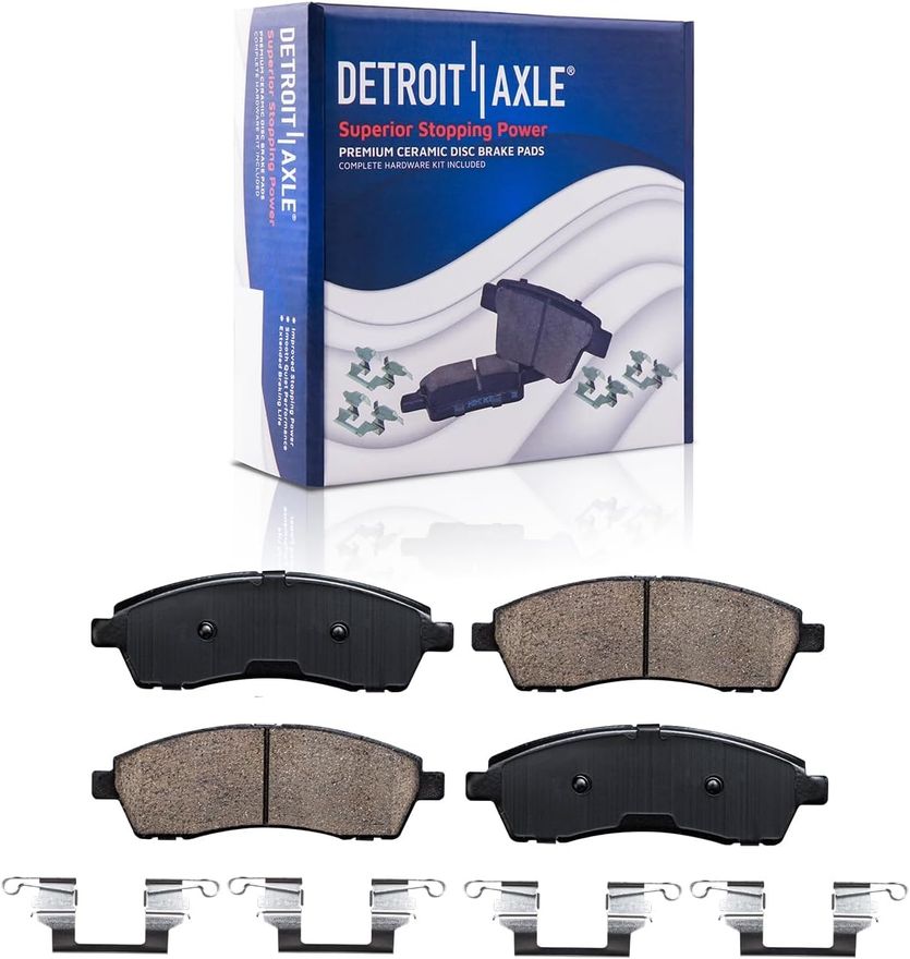Rear Ceramic Brake Pad - P-757 x2