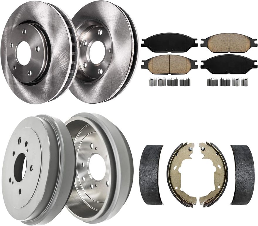Main Image - Front Rotors Pads Rear Drums