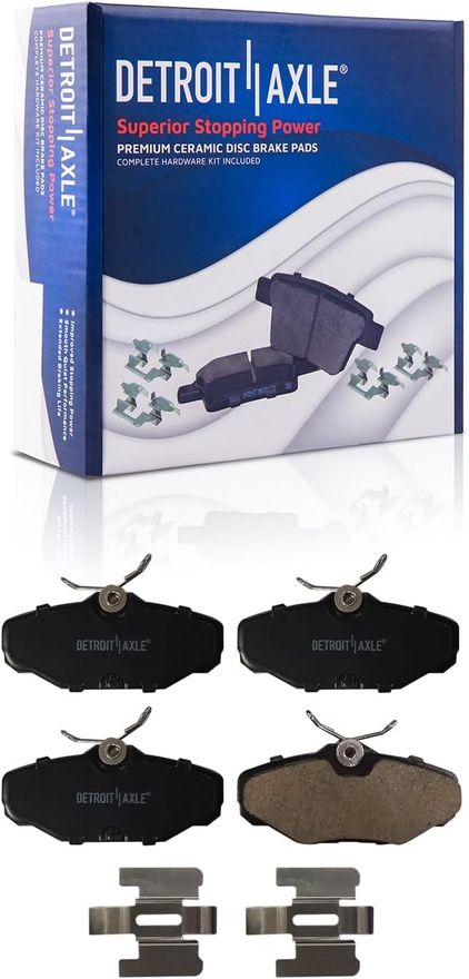 Rear Ceramic Brake Pad - P-610 x2