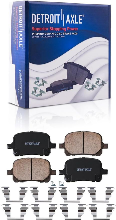Rear Ceramic Brake Pad - P-828 x2