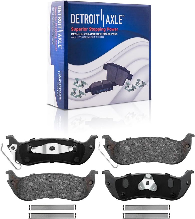Rear Ceramic Brake Pad - P-998 x2