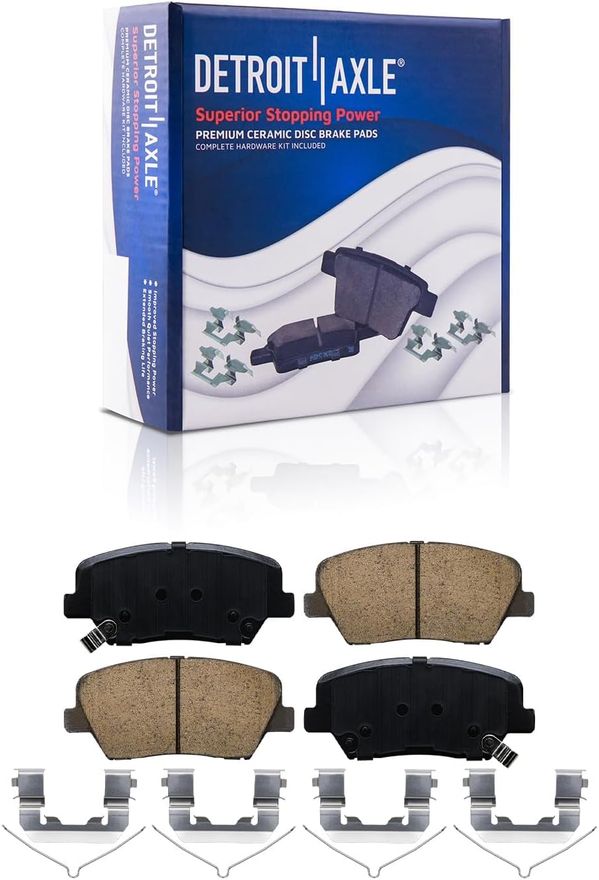 Rear Ceramic Brake Pad - P-1916 x2