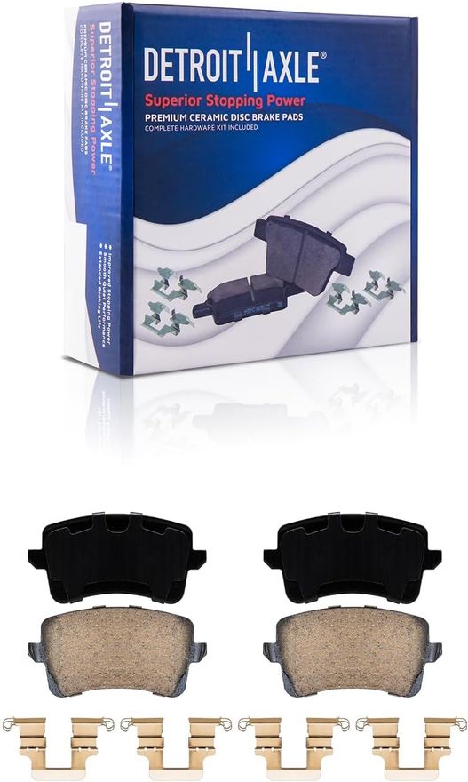 Front Ceramic Brake Pad - P-1663 x2