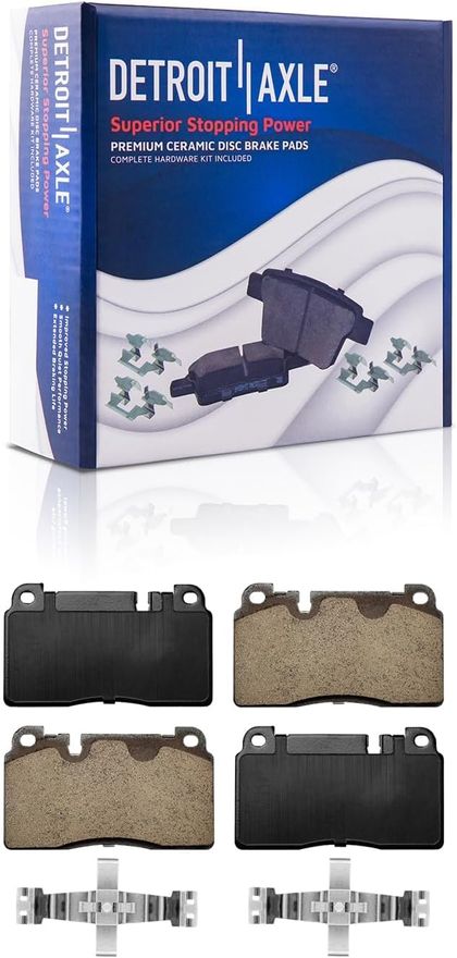 Front Ceramic Brake Pad - P-1663 x2