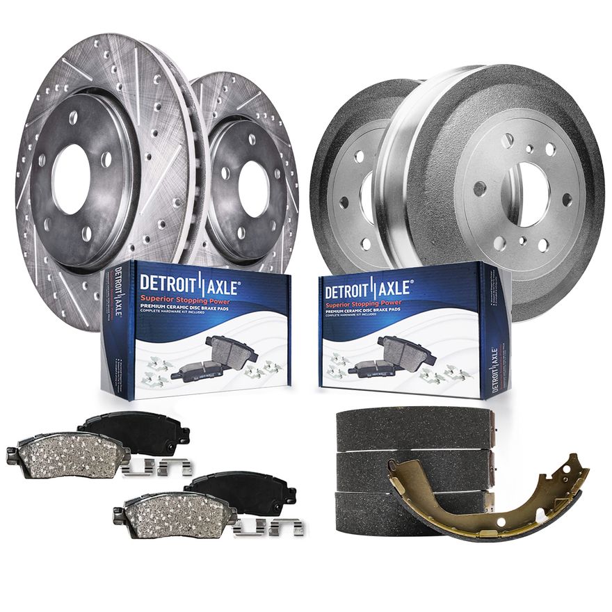Main Image - Front Rotors Pads Rear Drums