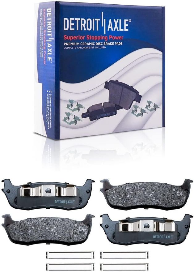 Rear Ceramic Brake Pad - P-879 x2
