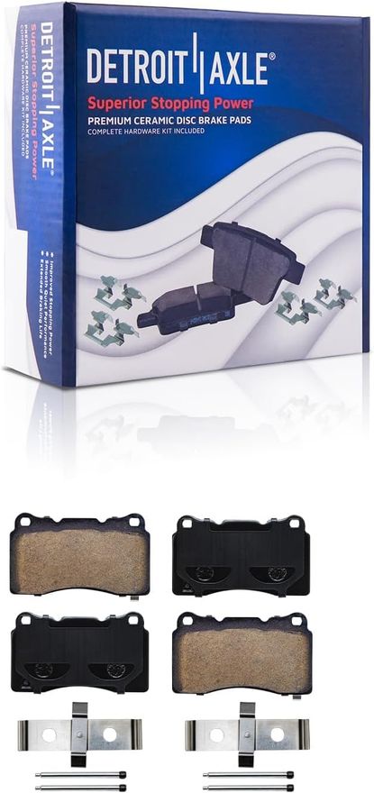 Rear Ceramic Brake Pad - P-1270 x2